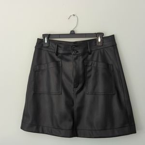 Leather Skirt